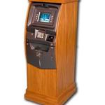 wooden atm cabinet